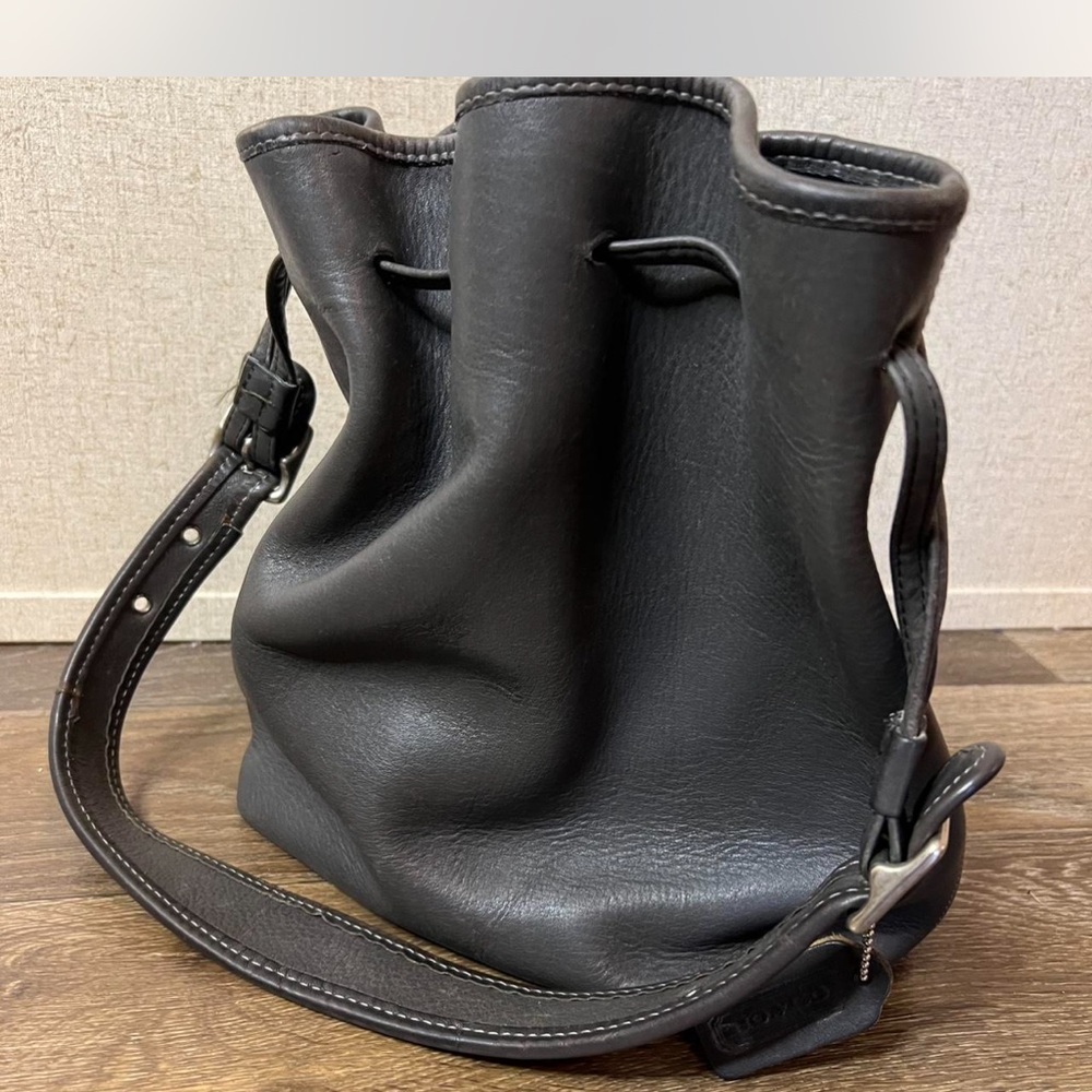 Coach Black Messenger Bag with Adjustable Strap